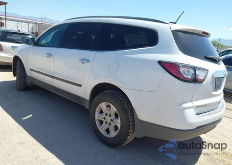 2017 Chevrolet Traverse Ls из США, поврежденный, VIN 1GNKRFKD3HJ328124